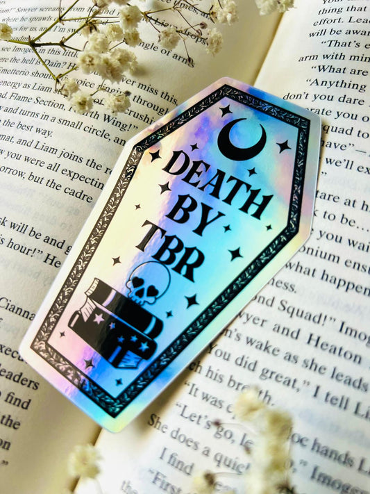 Death by TBR Sticker